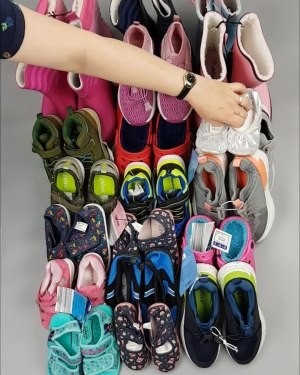 Фотография  858 - Обувь ALDI дети лето#10 кг, ЛОТ №4453 оптом в Владимире и Владимирской области