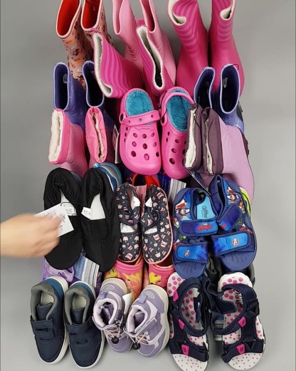 Фотография  591 - Обувь ALDI дети лето#10 кг, ЛОТ №4454 оптом в Владимире и Владимирской области