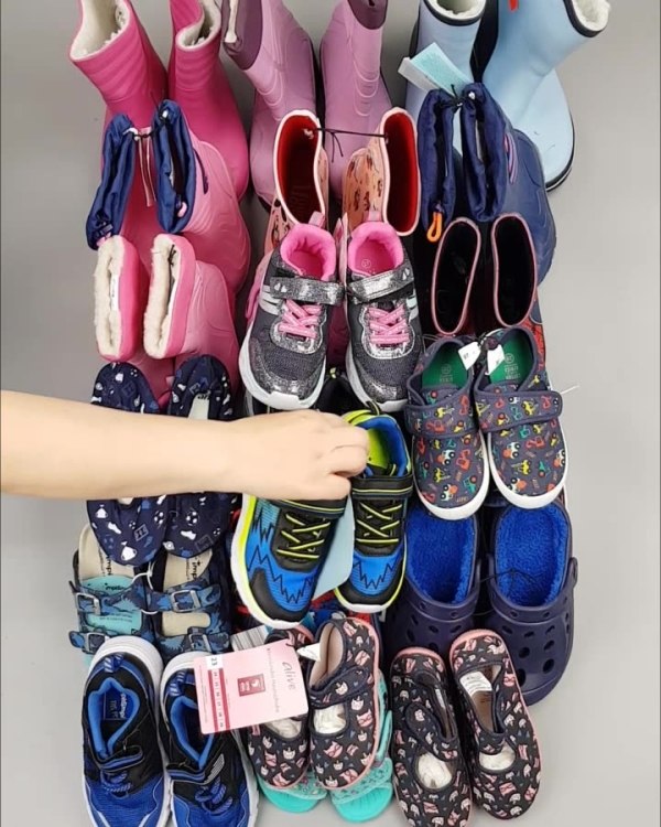 Фотография  843 - Обувь ALDI дети лето#10 кг, ЛОТ №4455 оптом в Владимире и Владимирской области