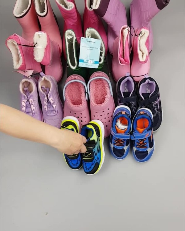 Фотография  887 - Обувь ALDI дети лето#10 кг, ЛОТ №4456 оптом в Владимире и Владимирской области