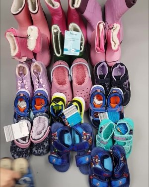 Фотография  619 - Обувь ALDI дети лето#10 кг, ЛОТ №4456 оптом в Владимире и Владимирской области