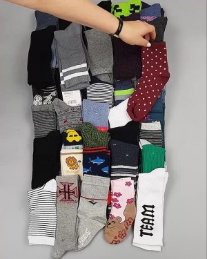 Фотография  308 - Носки дети СТОК зима#5 кг, ЛОТ №4870 оптом в Владимире и Владимирской области