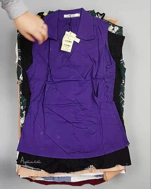 Фотография  971 - Блузки Корея#20 шт, ЛОТ №5621 оптом в Владимире и Владимирской области