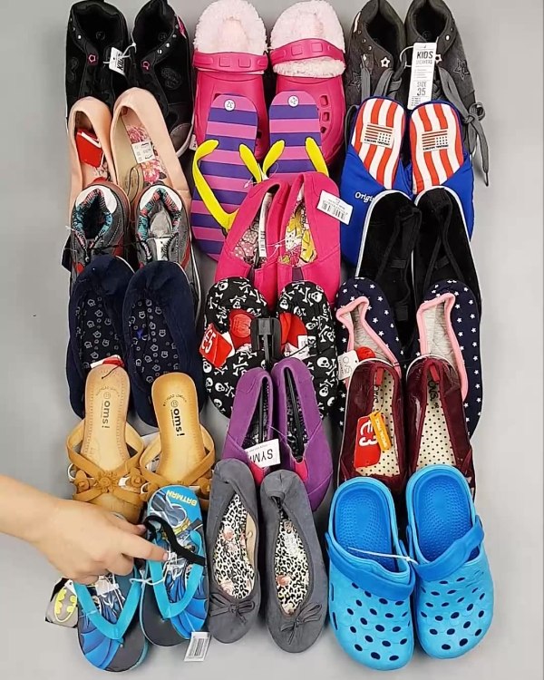 Фотография  445 - Обувь детская СТОК Summer#6,15 кг, ЛОТ №6194 оптом в Владимире и Владимирской области