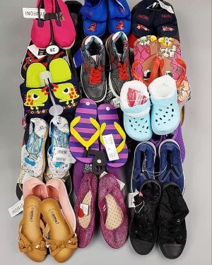 Фотография  311 - Обувь детская СТОК Summer#7,85 кг, ЛОТ №6196 оптом в Владимире и Владимирской области