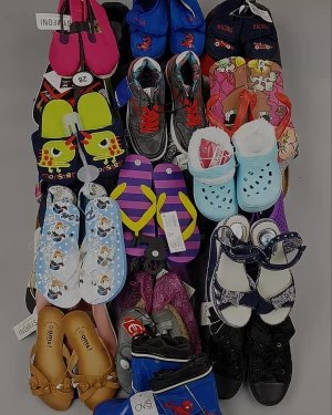 Фотография  817 - Обувь детская СТОК Summer#7,85 кг, ЛОТ №6196 оптом в Владимире и Владимирской области