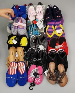 Фотография  693 - Обувь детская СТОК Summer#6,3 кг, ЛОТ №6198 оптом в Владимире и Владимирской области