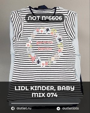 Купить LIDL Kinder Baby Winter 074#7 кг, ЛОТ №6606 оптом в Владимире и Владимирской области