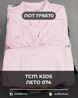 Купить TCM Kids лето 074#7 кг, ЛОТ №6670 оптом в Владимире и Владимирской области