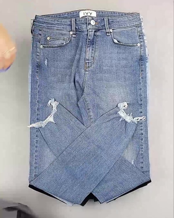 Фотография  884 - Джинсы женские Дания#10 кг, ЛОТ №6764 оптом в Владимире и Владимирской области