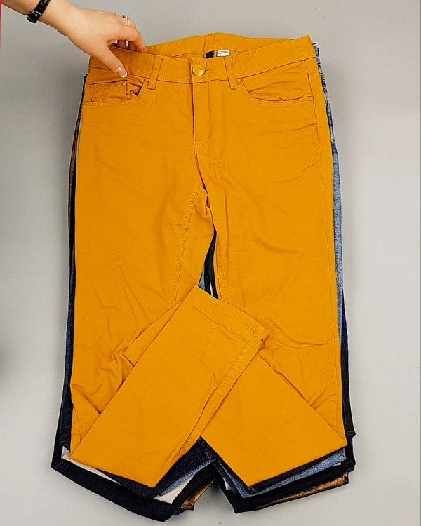 Фотография  756 - А 82202 Брюки женские (Fashion&Skinny Pants)#25 кг оптом в Владимире и Владимирской области