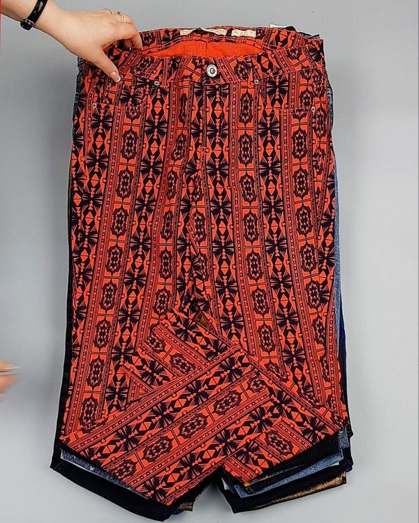 Фотография  939 - А 82202 Брюки женские (Fashion&Skinny Pants)#25 кг оптом в Владимире и Владимирской области