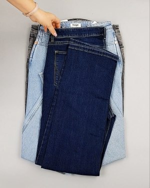 Фотография  344 - Джинсы WRANGLER м/ж#8,1 кг, ЛОТ №7011 оптом в Владимире и Владимирской области