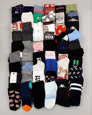 Купить Носки дети СТОК зима#5 кг, ЛОТ №6988 оптом в Владимире и Владимирской области