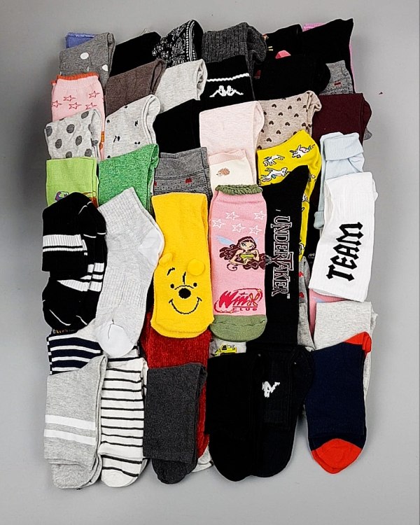 Фотография  564 - Носки дети СТОК зима#5 кг, ЛОТ №6989 оптом в Владимире и Владимирской области