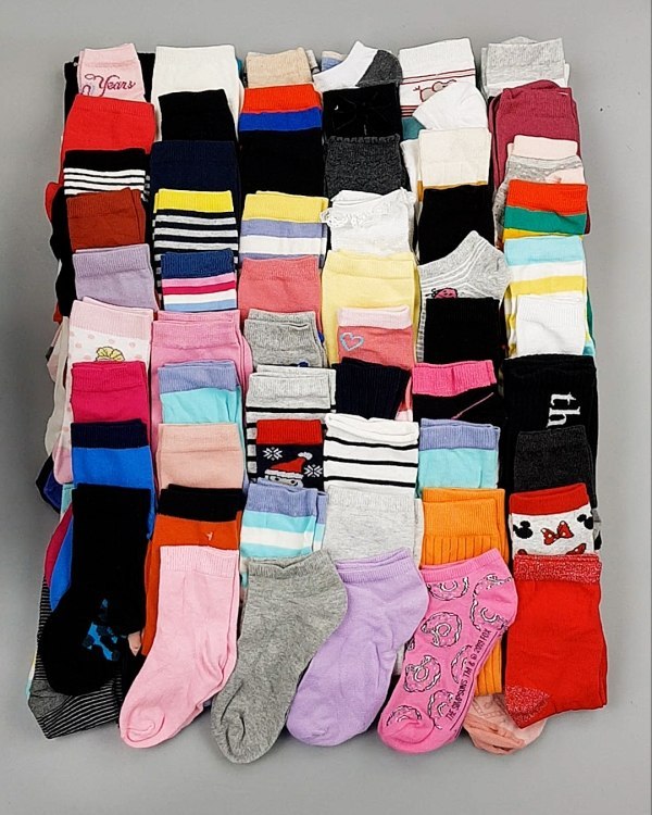 Фотография  123 - Носки дети СТОК лето#5 кг, ЛОТ №6993 оптом в Владимире и Владимирской области