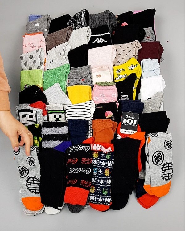 Фотография  930 - Носки дети СТОК зима#5 кг, ЛОТ №6989 оптом в Владимире и Владимирской области