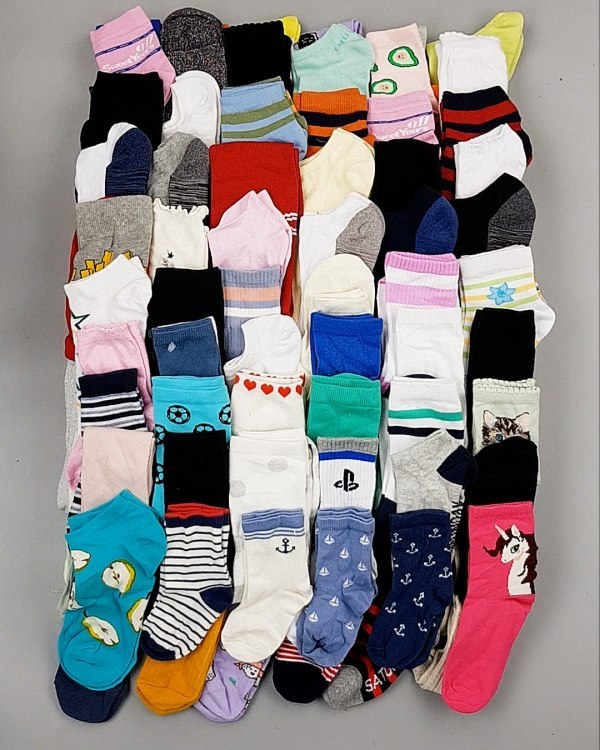 Фотография  515 - Носки дети СТОК лето#5 кг, ЛОТ №6992 оптом в Владимире и Владимирской области