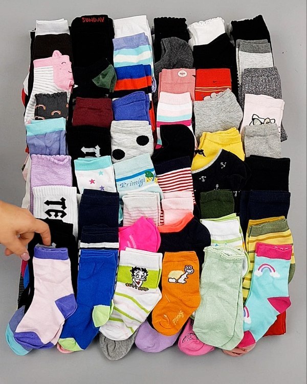 Фотография  335 - Носки дети СТОК лето#5 кг, ЛОТ №6993 оптом в Владимире и Владимирской области