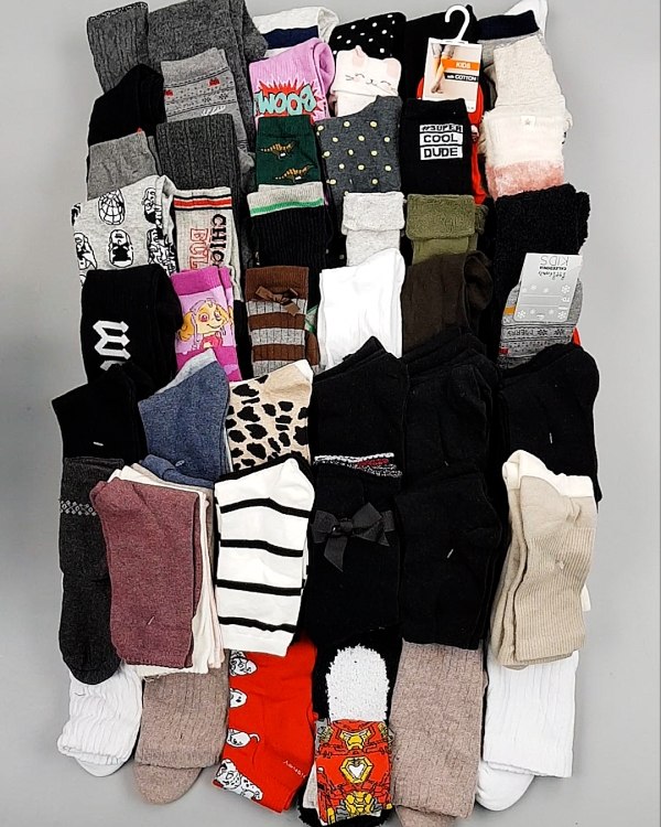 Фотография  776 - Носки дети СТОК зима#5 кг, ЛОТ №6986 оптом в Владимире и Владимирской области