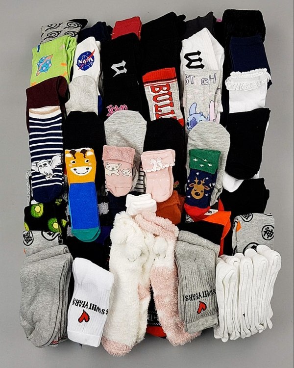 Фотография  750 - Носки дети СТОК зима#5 кг, ЛОТ №6989 оптом в Владимире и Владимирской области