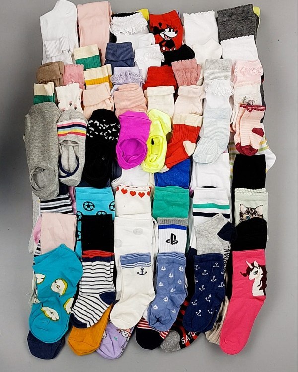 Фотография  419 - Носки дети СТОК лето#5 кг, ЛОТ №6992 оптом в Владимире и Владимирской области