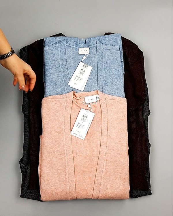 Фотография  312 - Кардиганы VILA W 104#7 кг, ЛОТ №7381 оптом в Владимире и Владимирской области