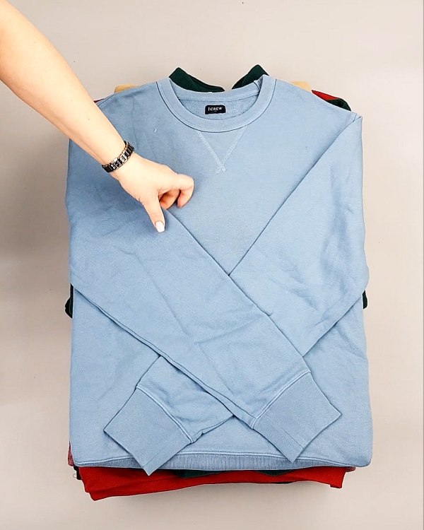 Фотография  974 - SWEATSHIRT CAN 084#10 кг, ЛОТ №7619 оптом в Владимире и Владимирской области