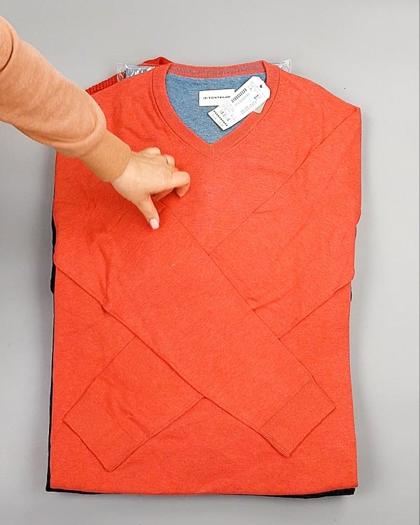 Фотография  633 - Джемпера легкие мужские TOM TAILOR 124#8,35 кг, ЛОТ №7605 оптом в Владимире и Владимирской области