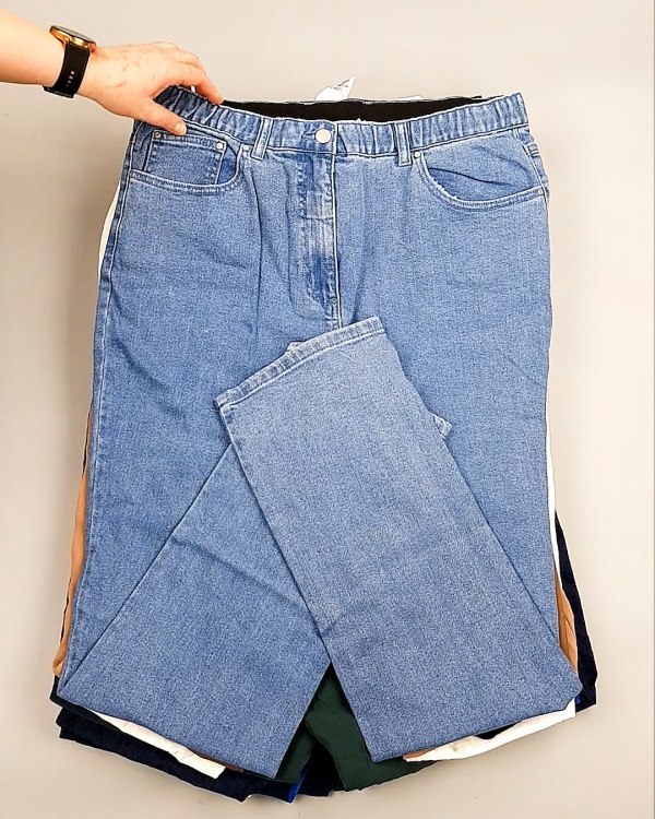 Фотография  980 - Брюки м/ж лето СТОК CAN 084#7 кг, ЛОТ №7652 оптом в Владимире и Владимирской области