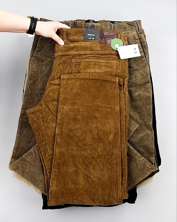 Фотография  195 - Брюки вельветовые м/ж C&A 025#10 кг, ЛОТ №8031 оптом в Владимире и Владимирской области