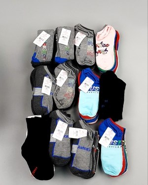 Фотография  918 - Носки дети лето CAN 084#5 кг, ЛОТ №8000 оптом в Владимире и Владимирской области