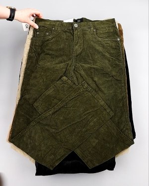 Фотография  913 - Брюки вельветовые м/ж C&A 025#10 кг, ЛОТ №8031 оптом в Владимире и Владимирской области