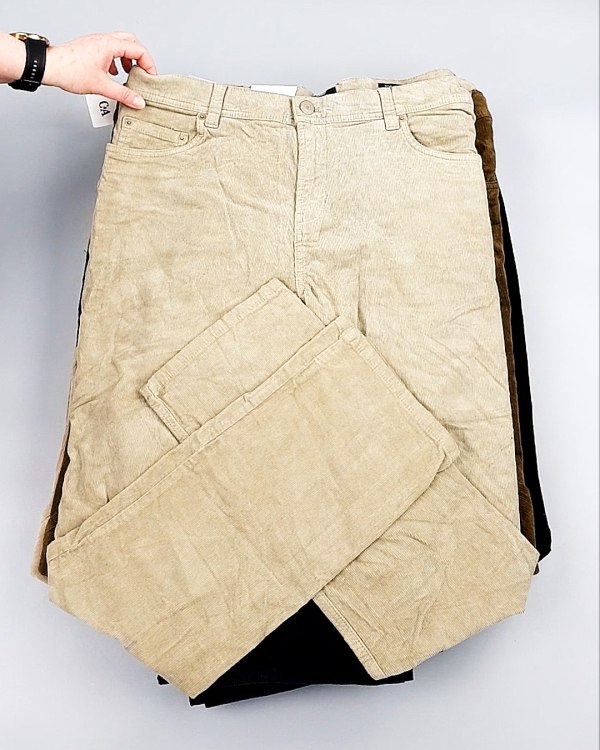 Фотография  850 - Брюки вельветовые м/ж C&A 025#10 кг, ЛОТ №8031 оптом в Владимире и Владимирской области