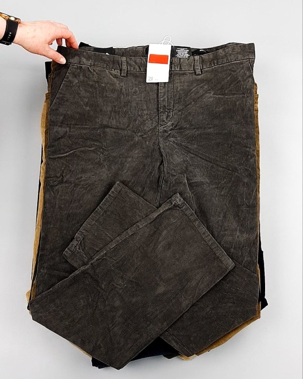 Фотография  684 - Брюки вельветовые м/ж C&A 025#10 кг, ЛОТ №7902 оптом в Владимире и Владимирской области