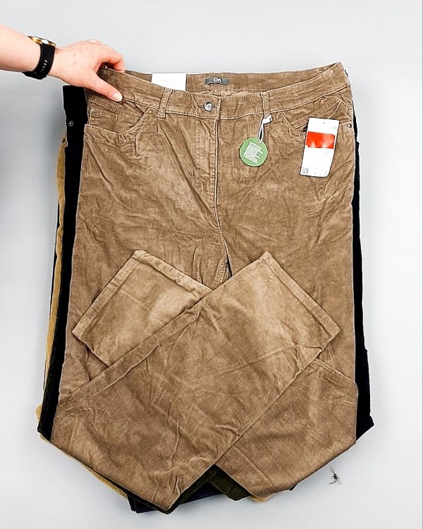 Фотография  269 - Брюки вельветовые м/ж C&A 025#10 кг, ЛОТ №7902 оптом в Владимире и Владимирской области