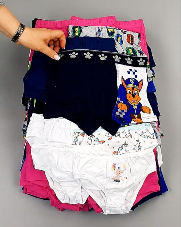 Фотография  385 - Нижнее белье LIDL Kids 074#5 кг, ЛОТ №8186 оптом в Владимире и Владимирской области