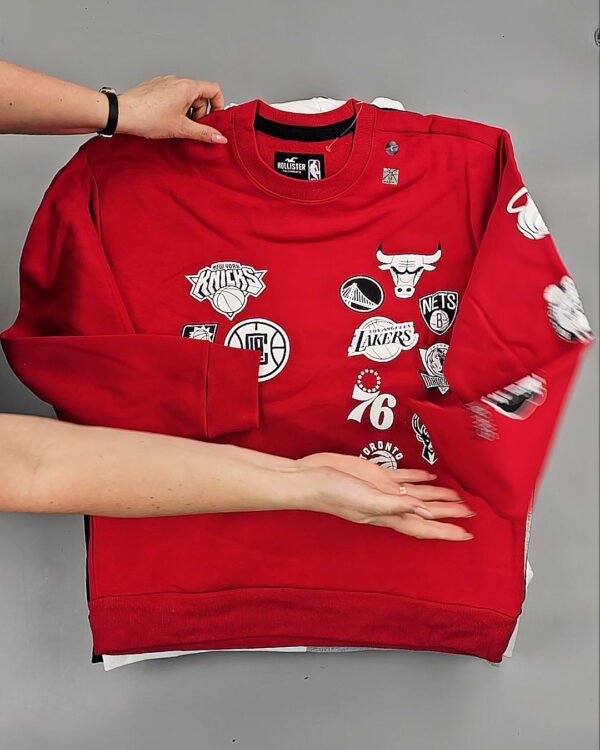 Фотография  919 - Толстовки муж HOLLISTER SW#10 кг, ЛОТ №8588 оптом в Владимире и Владимирской области