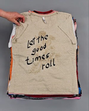 Фотография  528 - Футболки м/ж Cr+Ex#8 кг, ЛОТ № ВК0100 оптом в Владимире и Владимирской области