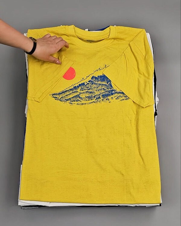 Фотография  676 - Футболки м/ж (Printed T-Shirts New)#5 кг оптом в Владимире и Владимирской области