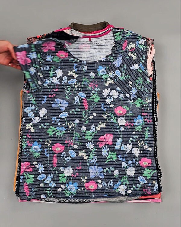 Фотография  711 - Футболки м/ж Cr+Ex#8 кг, ЛОТ № ВК0100 оптом в Владимире и Владимирской области