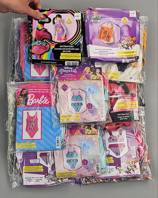 Фотография  603 - Купальники LIDL Kids#3 кг, ЛОТ №8963 оптом в Владимире и Владимирской области