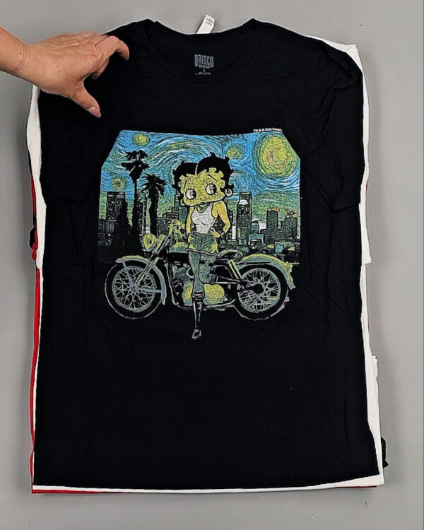 Фотография  237 - Футболки м/ж (Printed T-Shirts New)#5 кг, ЛОТ №8913 оптом в Владимире и Владимирской области