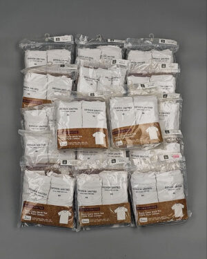 Купить Футболка белая муж Корея 085#5 кг оптом в Владимире и Владимирской области