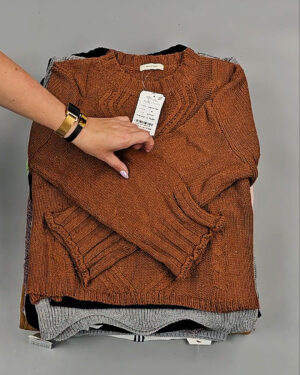 Фотография  620 - Джемпера Корея 085#7 кг, ЛОТ СТ-9412 оптом в Владимире и Владимирской области