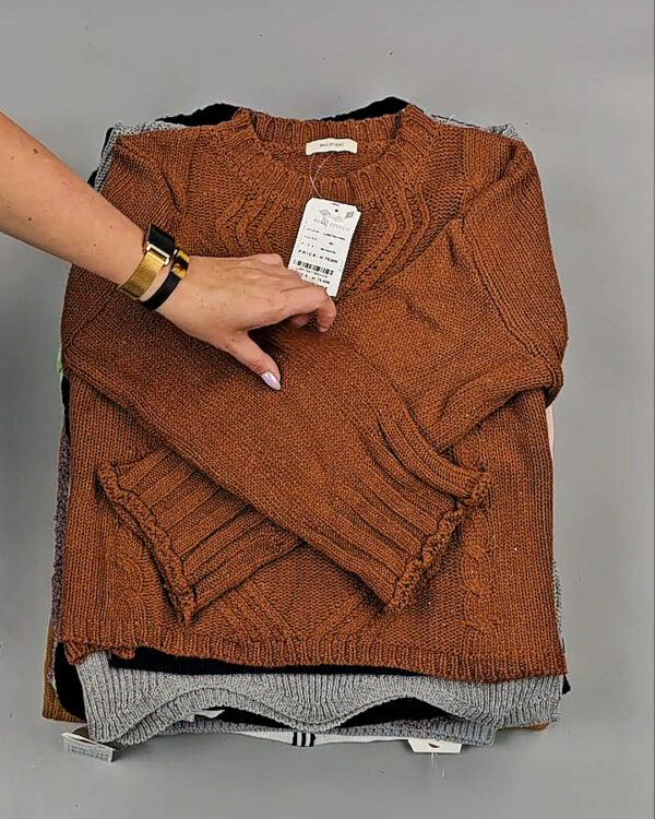 Фотография  189 - Джемпера Корея 085#7 кг, ЛОТ СТ-9412 оптом в Владимире и Владимирской области