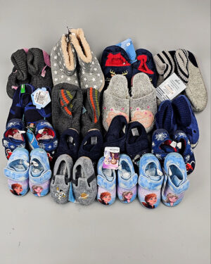 Купить Обувь домашняя дети СТОК 065#3,2 кг, ЛОТ СТ-9727 оптом в Владимире и Владимирской области