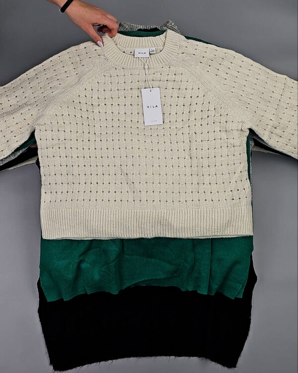 Фотография  336 - Джемпера VILA W 104#7 кг, ЛОТ СТ-9995 оптом в Владимире и Владимирской области