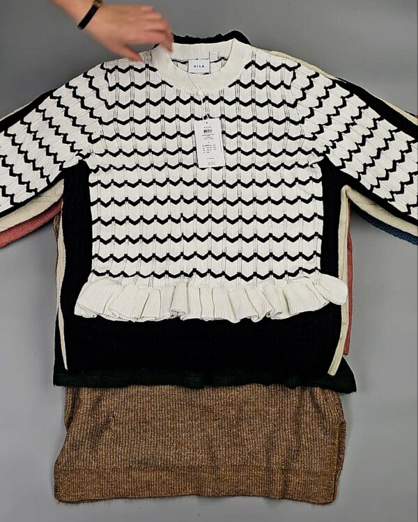 Фотография  816 - Джемпера VILA W 104#7 кг, ЛОТ СТ-9994 оптом в Владимире и Владимирской области