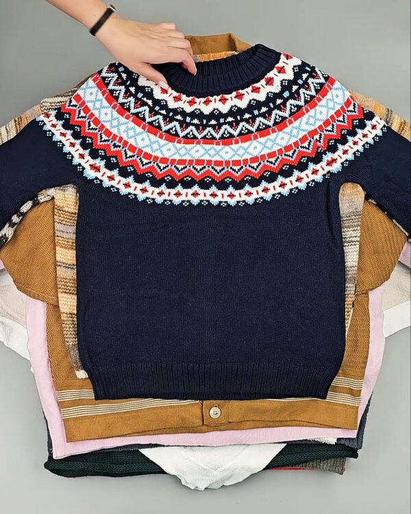 Фотография  687 - Джемпера СТОК CAN#10 кг, ЛОТ СТ-9915 оптом в Владимире и Владимирской области